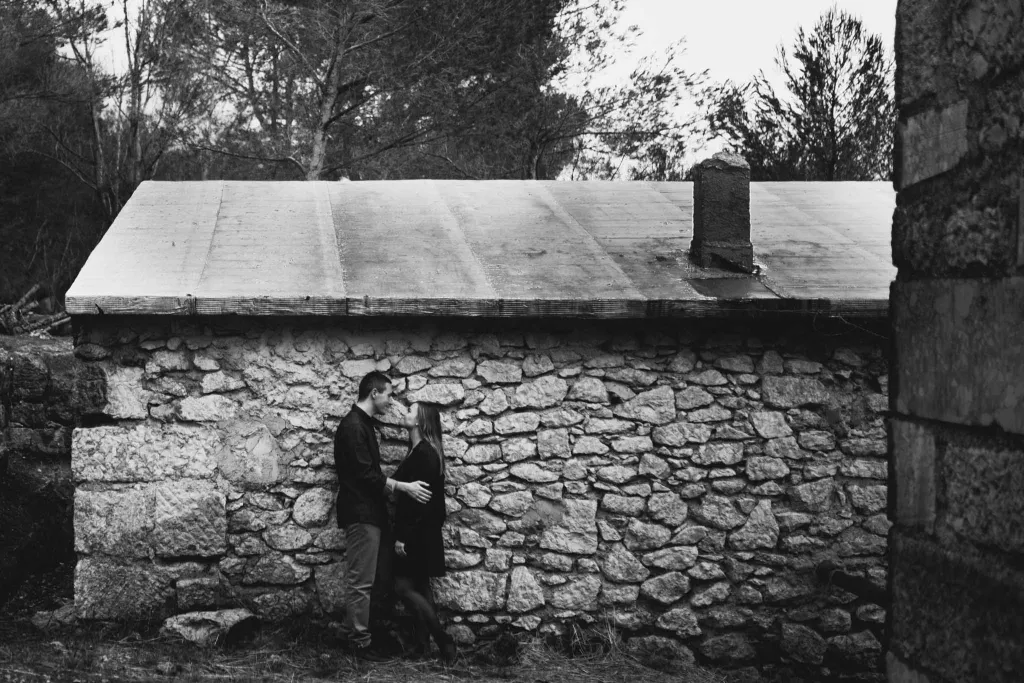 séance couple sous la pluie – Sainte-Victoire, Aix-en-Provence, photo 8
