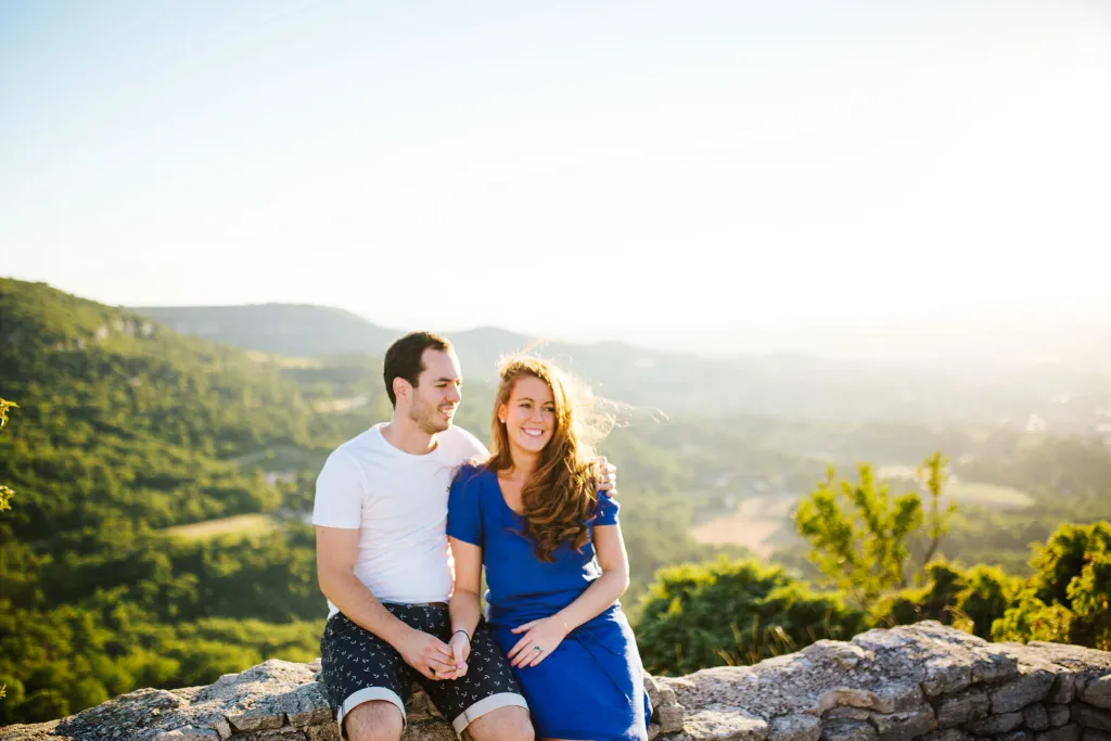Séance couple dans les lavandes – Saignon, Luberon, photo 11